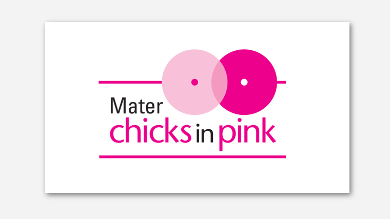 Chicks in Pink logo