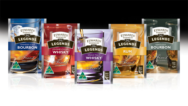 Essences product packaging